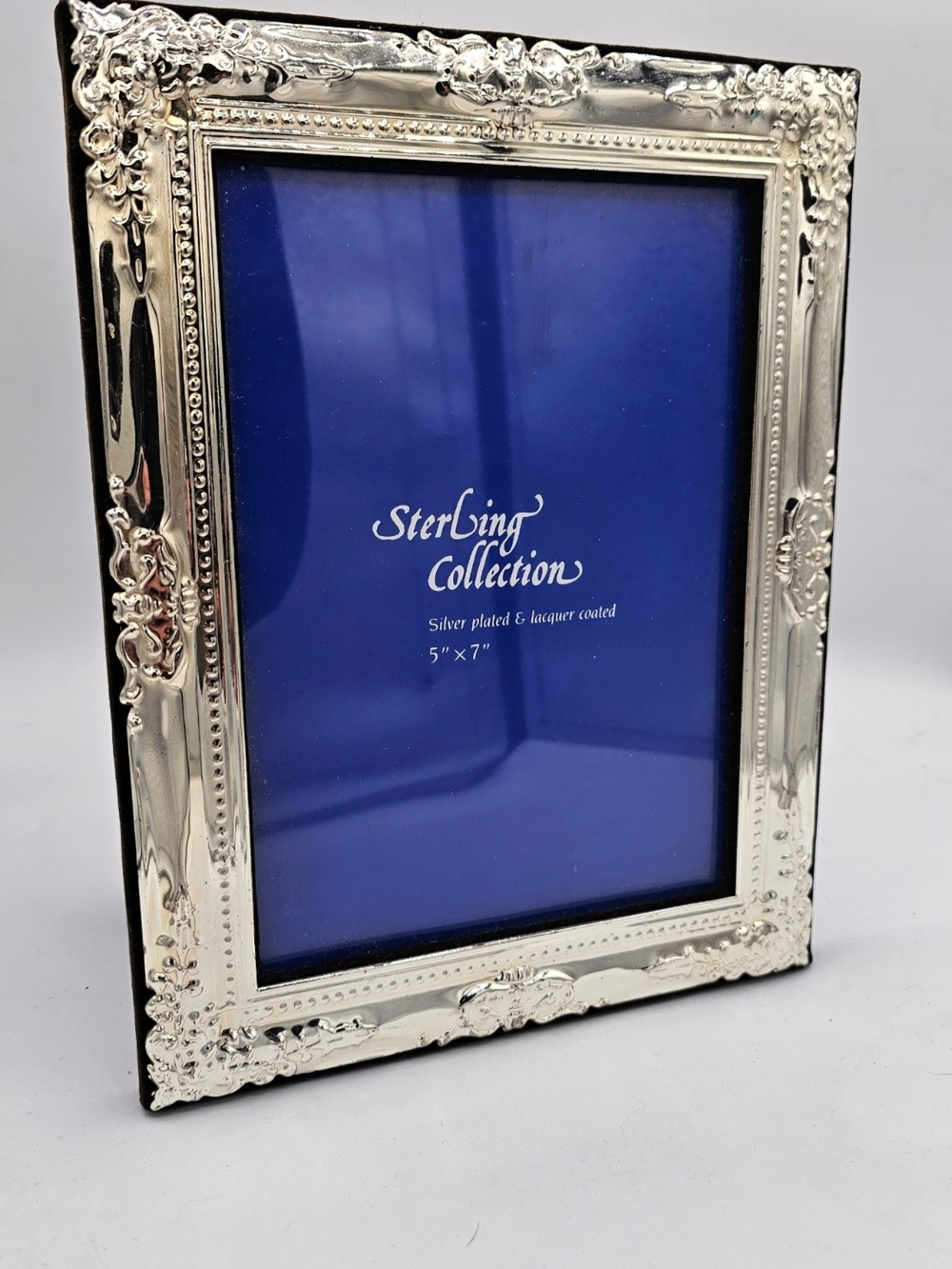 Silver-Plated Ornate Picture Frame - Silver